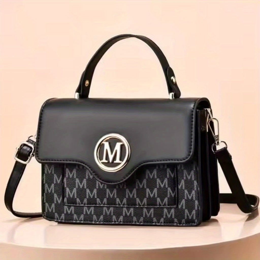 1pc Multifunctional Fashionable Luxury Women'S Crossbody Bag with Removable Shoulder Strap, Luxurious Faux Leather Crossbody Bag - Designer Classic Square Handbag, Magnetic Closure, Suitable for Work and Daily Use - Available