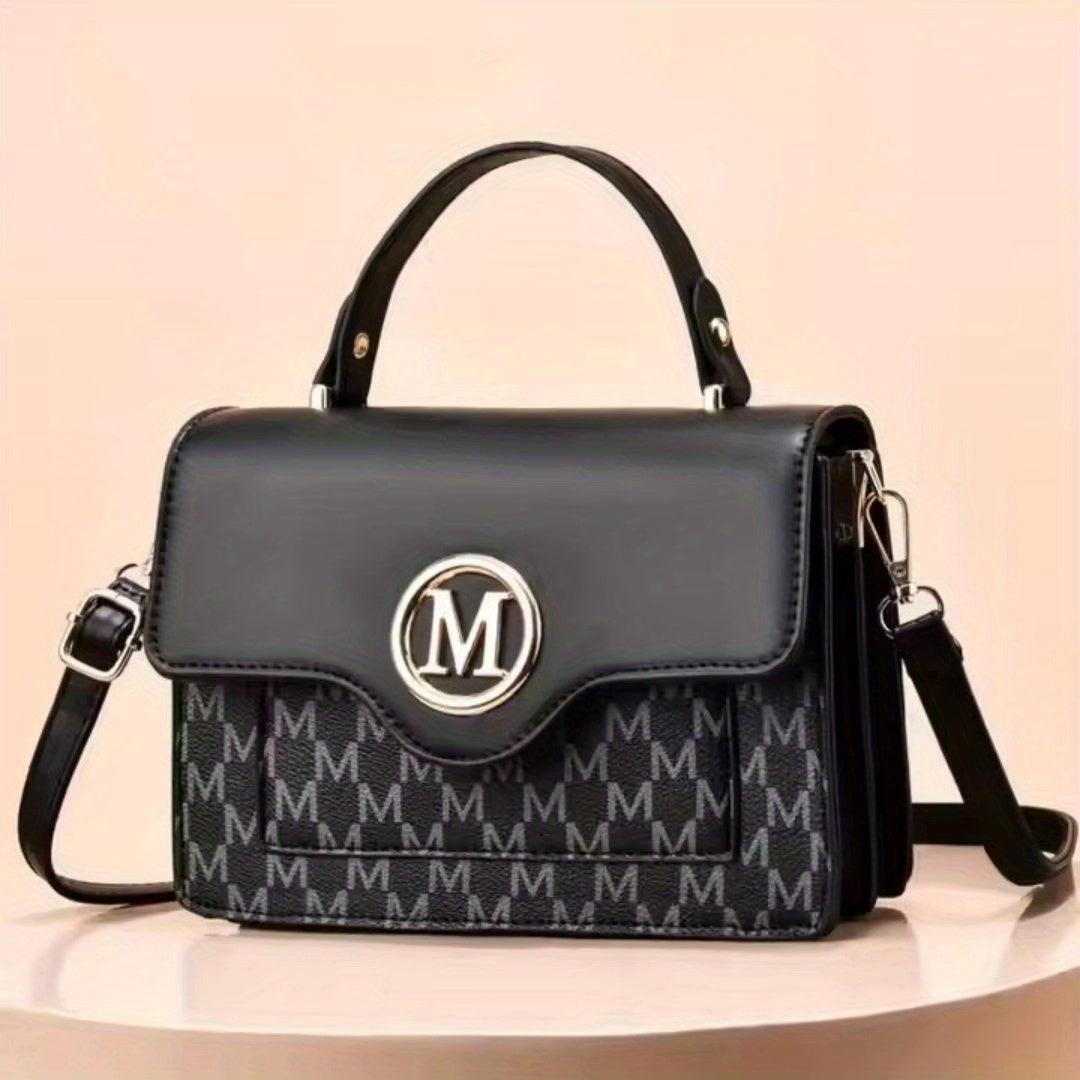 1pc Multifunctional Fashionable Luxury Women'S Crossbody Bag with Removable Shoulder Strap, Luxurious Faux Leather Crossbody Bag - Designer Classic Square Handbag, Magnetic Closure, Suitable for Work and Daily Use - Available