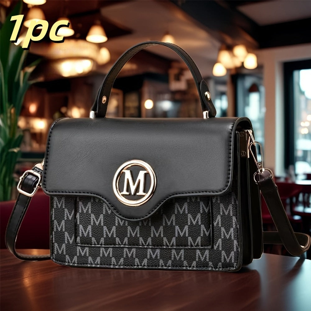 1pc Multifunctional Fashionable Luxury Women'S Crossbody Bag with Removable Shoulder Strap, Luxurious Faux Leather Crossbody Bag - Designer Classic Square Handbag, Magnetic Closure, Suitable for Work and Daily Use - Available