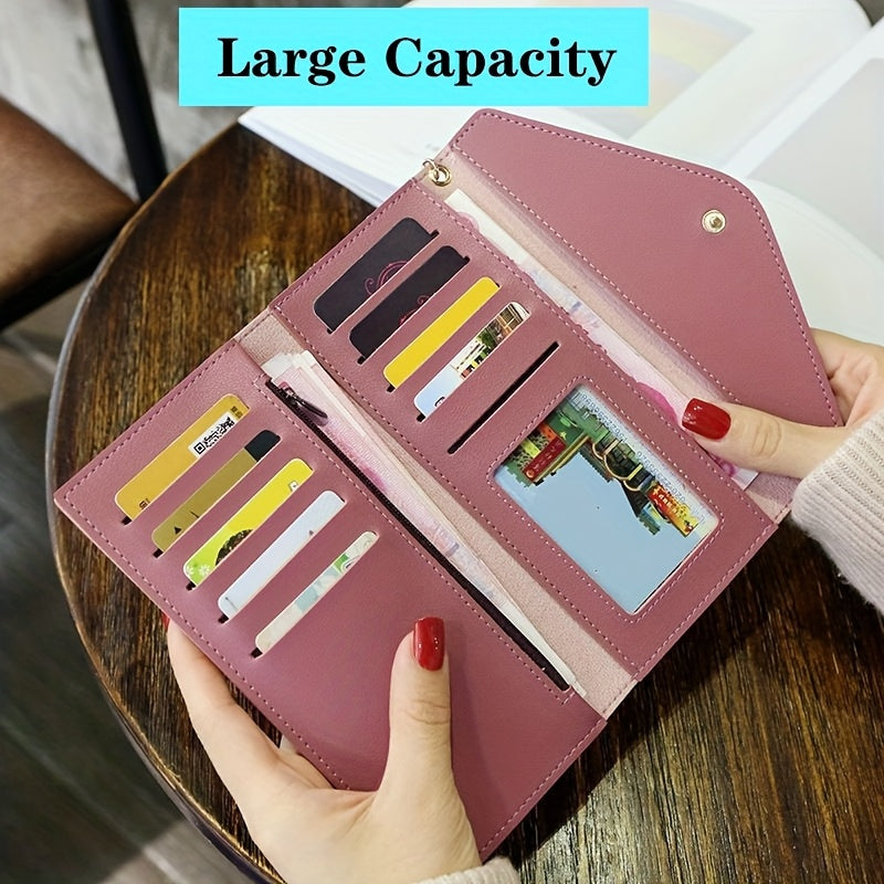Personalized Name Tassel Clutch Wallet for Women - Elegant Handbag with Snap Closure, Credit Card Slots, and Soft Lining - Perfect Gift for Birthdays, Anniversaries, Mother’s Day, Valentine’s Day, Christmas, or Everyday U